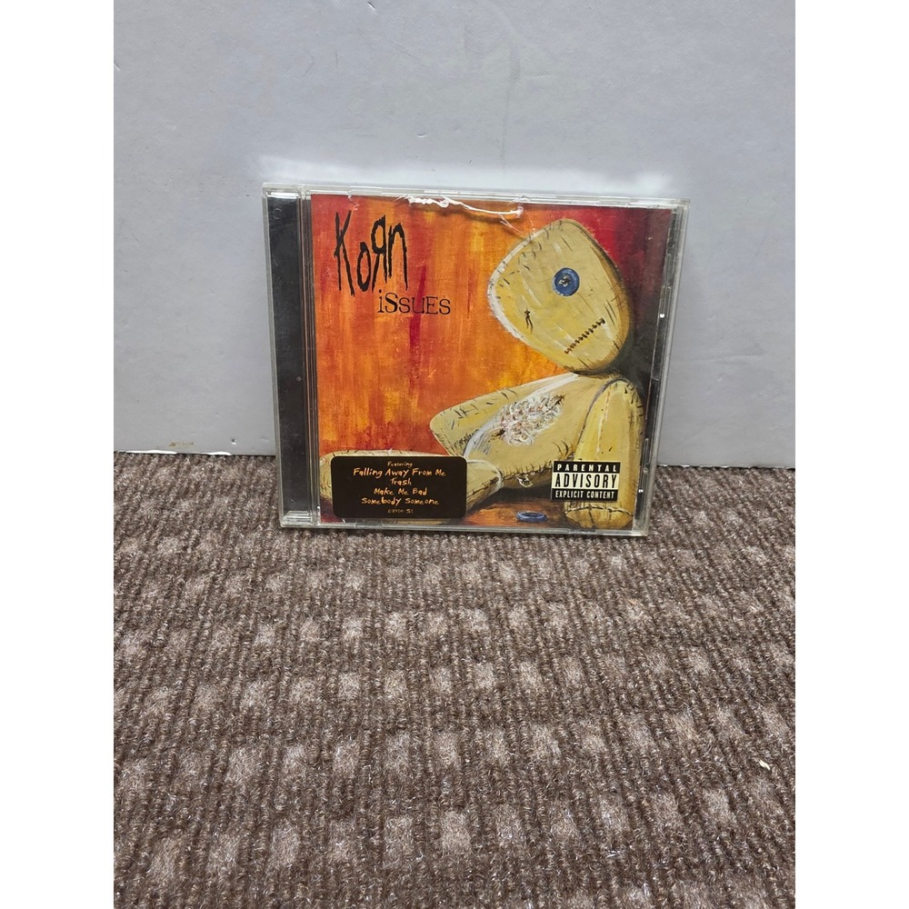 Korn Issues CD 1999 Nu-Metal Epic Records 63710-2 Parental Advisory Explicit